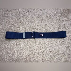 Youth large Navy belt “77” 34”